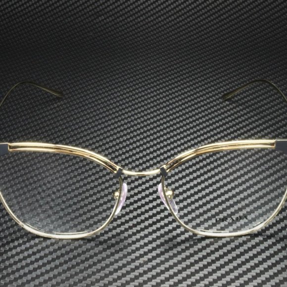 Prada Women's Grey and Gold Eyeglasses! - Picture 2 of 4
